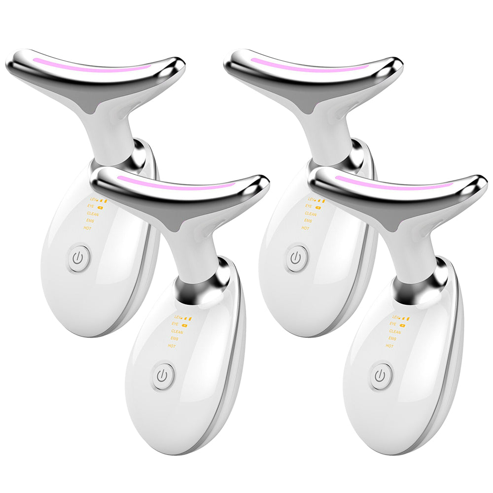 EMS Thermal Neck Lifter: Electric Microcurrent & LED Photon Anti-Wrinkle Beauty Device