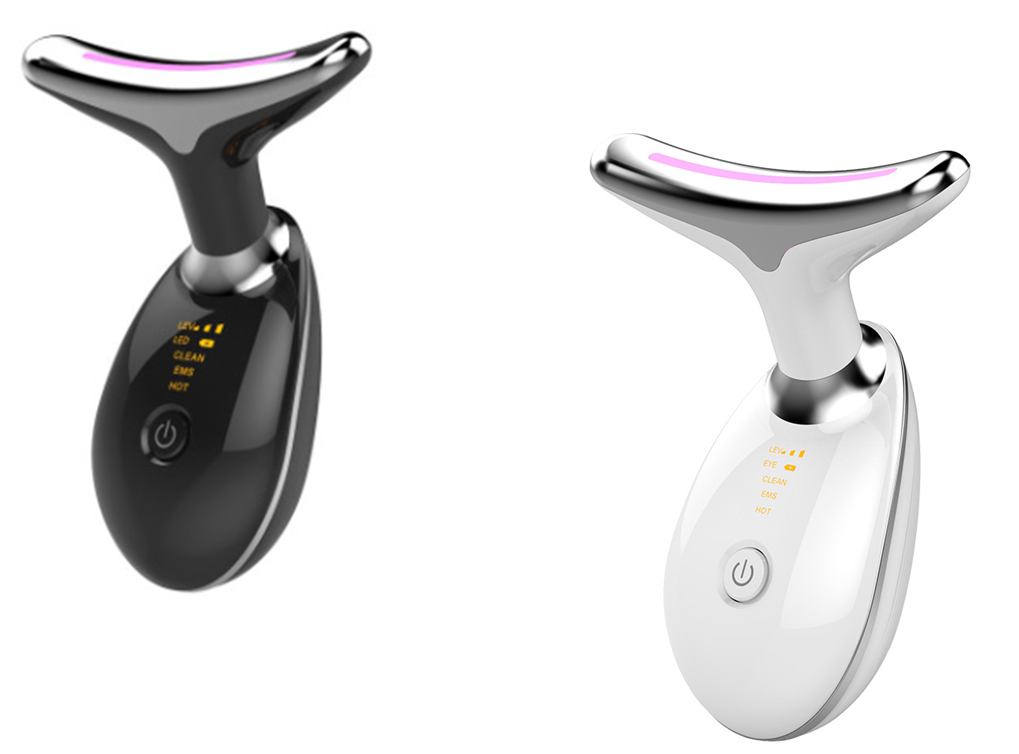 EMS Thermal Neck Lifter: Electric Microcurrent & LED Photon Anti-Wrinkle Beauty Device